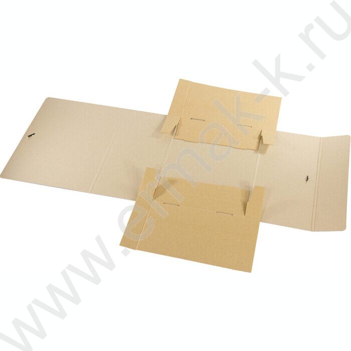 Короб архивный 150мм б/вин  2 завязки, складной /синий | Фото 2