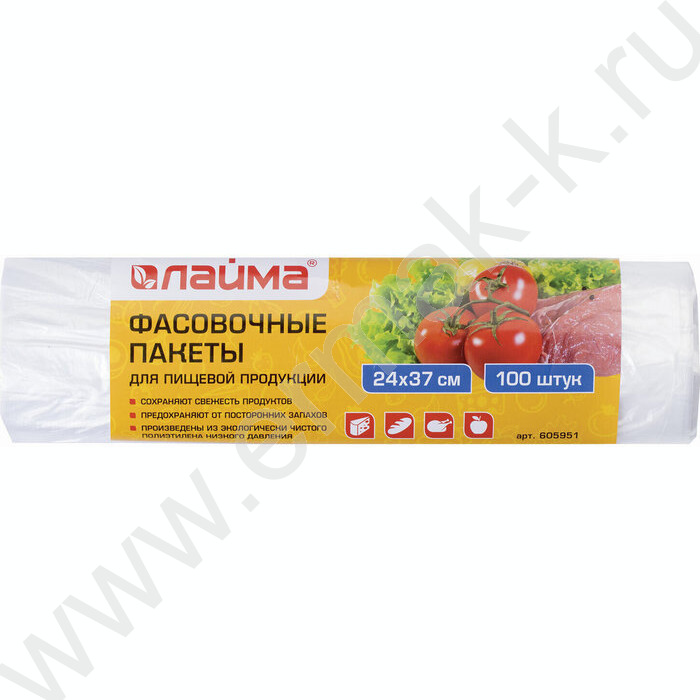 Пакет-фасовочный ПНД 24х37 100шт./уп. д/бытовых целей | Фото 2
