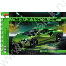 Альбом д/рисования-спираль 40л "Автопанорама" выб.лак /перфорация/ 4вида | Фото 3