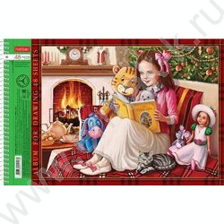 Альбом д/рисования-спираль 48л "Ассорти- Выпуск №2" /перфорация/ | Фото 2