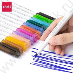 Маркер д/маркерных досок /набор 12цв/ круг  /блистер | Фото 4