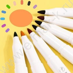 Маркер д/маркерных досок /набор 12цв/ круг  /блистер | Фото 5