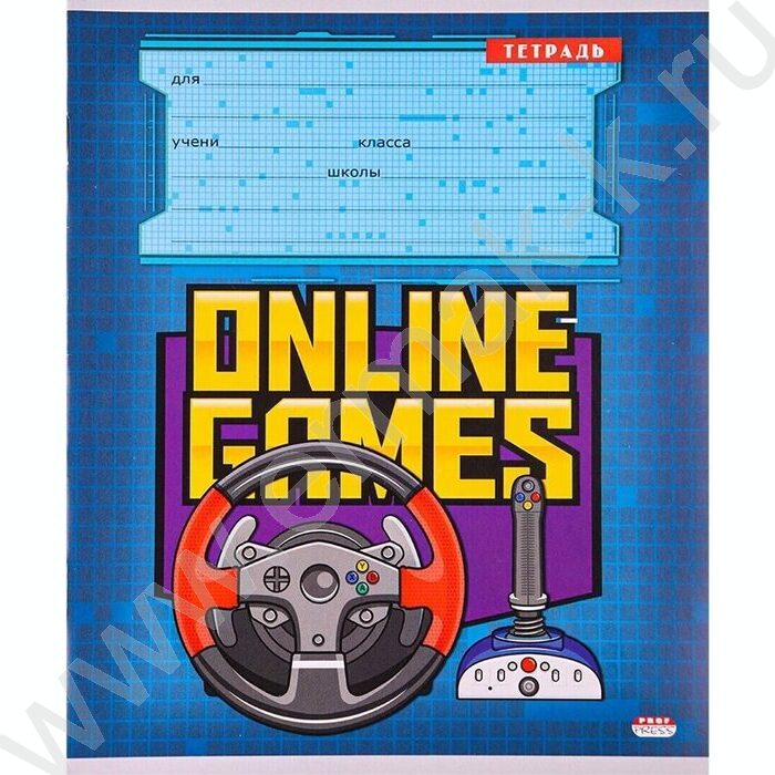 Тетрадь  12л клетка "Хардкорный геймер" 5видов | Фото 2