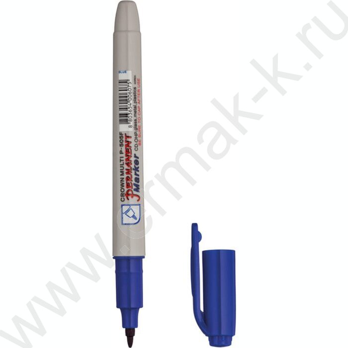 Маркер перм. /синий/ 1мм круг "Multi Marker Super Slim" | Фото 1