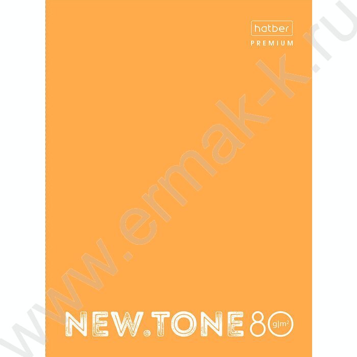 Тетрадь  80л А4 клетка/кольца /глянц.лам/  "NEWtone NEON Оранж" | Фото 1