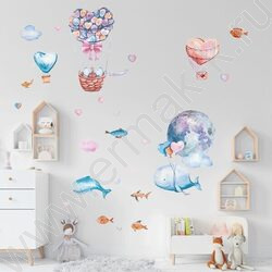 Интерьерная наклейка 60*90см "Love in the Air" /ПВХ, блистер | Фото 1