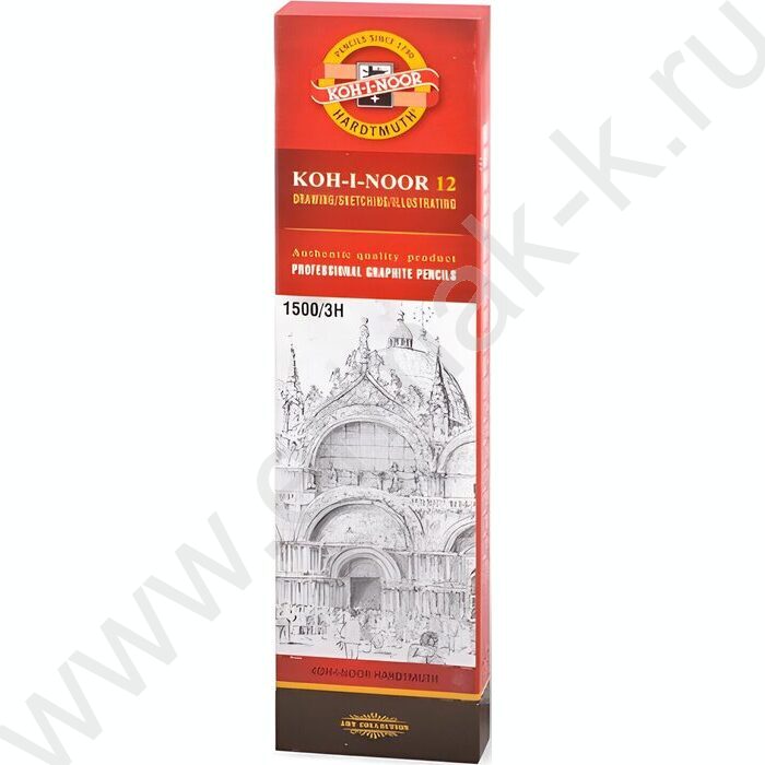 Карандаш ч/гр 3H (KIN 1500) | Фото 2
