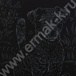 Набор д/творчества Гравюра большая Собаки.Джек-рассел-терьер голография | Фото 5