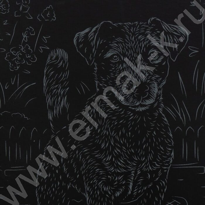 Набор д/творчества Гравюра большая Собаки.Джек-рассел-терьер голография | Фото 5