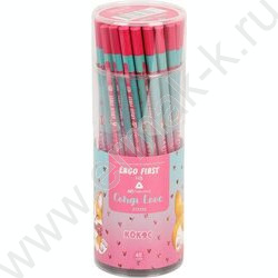 Карандаш ч/гр HB Ergo First Corgi Love /трехгранный /заточенный | Фото 2