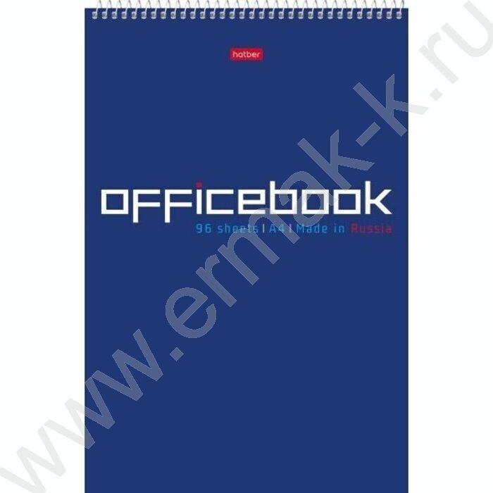 Блокнот  96л А4 спираль "OFFICE" | Фото 1
