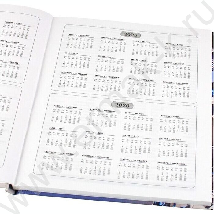 Ежедневник н/дат А5  80л Сложный механизм /твин лак/ | Фото 3
