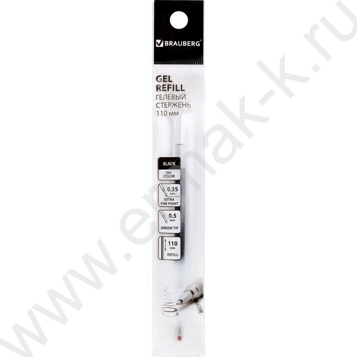 Стержень гел. черный 110мм | Фото 3