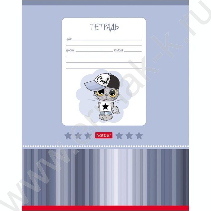 Тетрадь  12л линейка косая "Мультяшки" 5видов | Фото 5