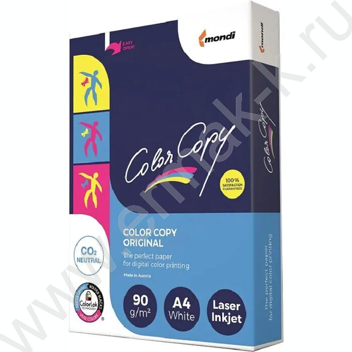 Бумага А4   90г/мкв 500л 164CIE% "Color Copy" полноцветная печать | Фото 2