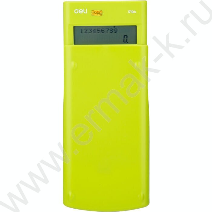 Калькулятор Deli E1710A/GRN д/научных расчётов /240функций/ двустрочный /зеленый, 10+2 разряд | Фото 3