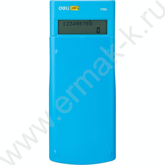 Калькулятор Deli E1710A/BLU д/научных расчётов /240функций/ двустрочный /синий, 10+2 разряд | Фото 3