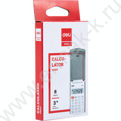 Калькулятор Deli E39217/BLUE /синий /с крышкой, 8 разряд | Фото 6