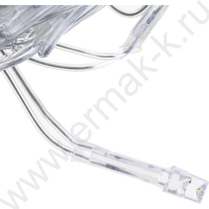 Эл./гирлянда LED  144 ламп, 1.6*1.6м сетка/шампань/плавное мерцание/прозрачный провод  220В | Фото 2
