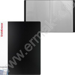 Папка  40 файлов Diamond Total Black /карман на корешке /черная | Фото 3