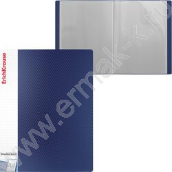 Папка  20 файлов Diamond Total Blue /карман на корешке /синяя | Фото 3