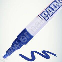 Маркер-краска /синий/  2мм круг "Slim" /нитро-основа | Фото 3