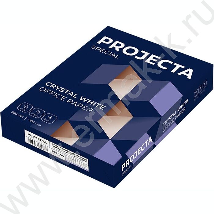 Бумага А4 "Projecta B" 500л 80г/мкв 97%бел | Фото 1