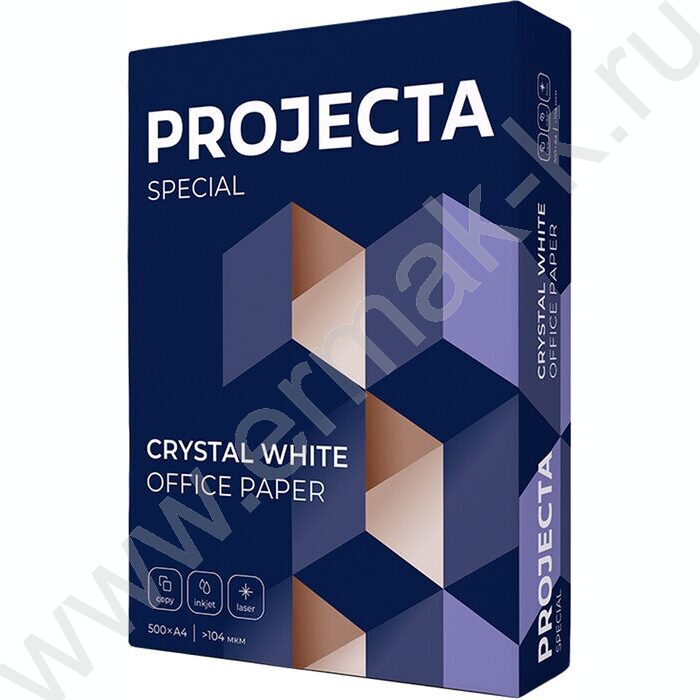 Бумага А4 "Projecta B" 500л 80г/мкв 97%бел | Фото 2