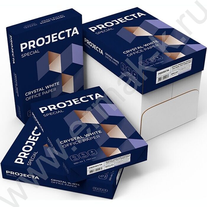 Бумага А4 "Projecta B" 500л 80г/мкв 97%бел | Фото 4