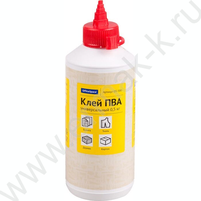 Клей ПВА  500г с дозатором | Фото 1