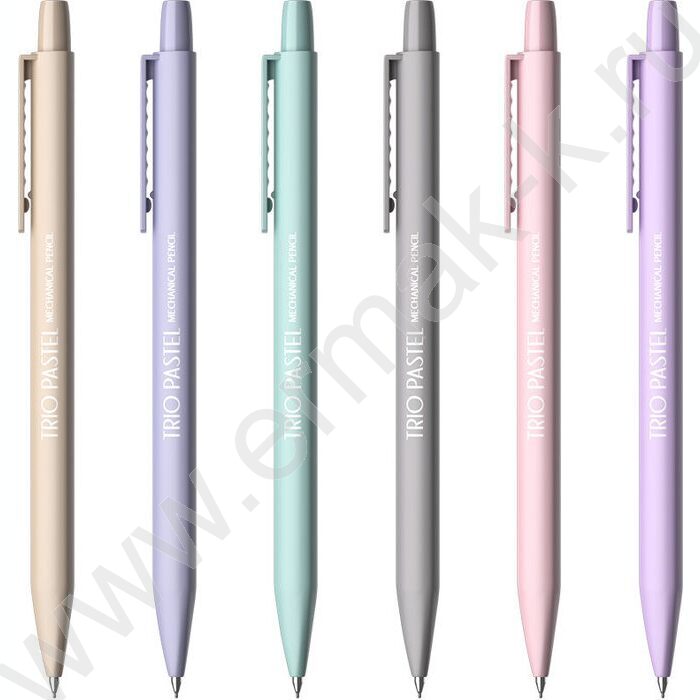 Карандаш механический 0,5мм НВ Trio Pastel | Фото 1