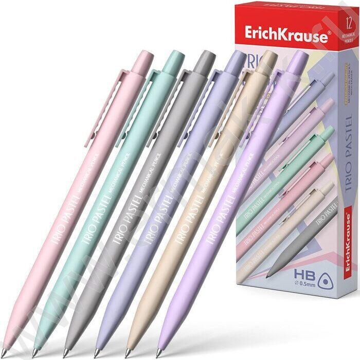 Карандаш механический 0,5мм НВ Trio Pastel | Фото 2