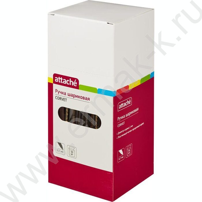 Ручка шар Corvet черная 0,7мм | Фото 6