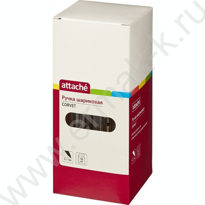 Ручка шар Corvet красная 0,7мм | Фото 2