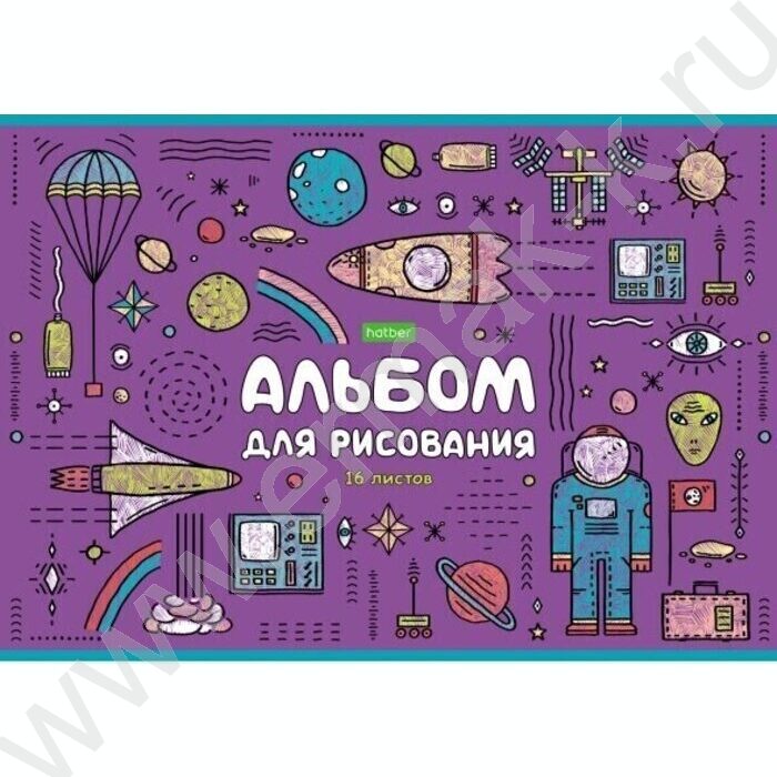 Альбом д/рисования 16л "Окно в детство" ассорти | Фото 4