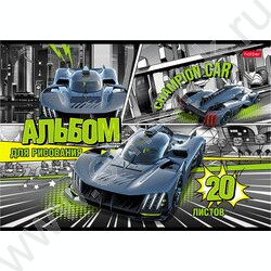 Альбом д/рисования 20л "Авточемпион" ассорти | Фото 4