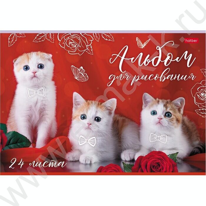 Альбом д/рисования 24л "Кототерапия" ассорти | Фото 3