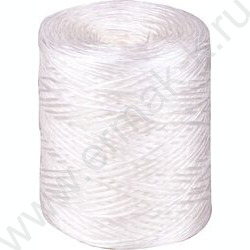 Шпагат п/пропилен  1000текс/500м/0,5кг /белый бобина | Фото 1