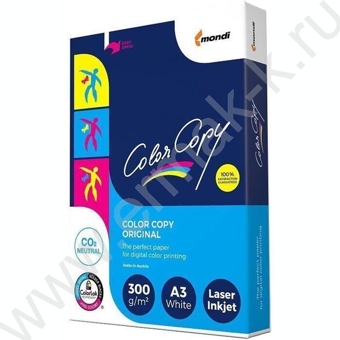 Бумага А3 300г/мкв 125л 164CIE% "Color Copy" полноцветная печать | Фото 2