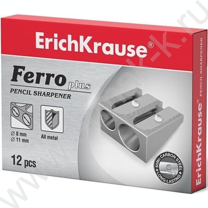 Точилка 2отв. метал Ferro Plus | Фото 2