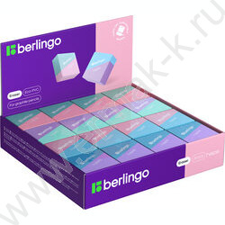 Ластик прямоугольный "Haze" /34*34*14м /ассорти | Фото 6