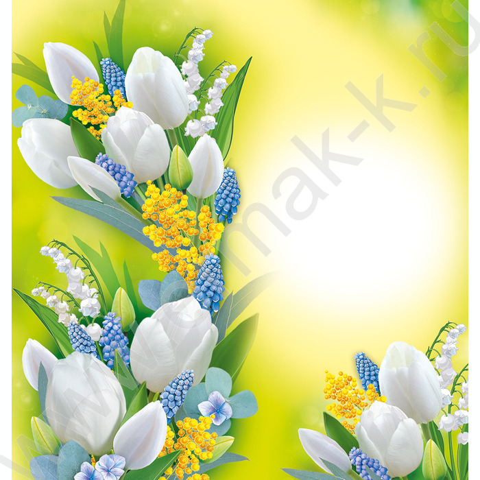 Открытка   97*204мм "8 Марта" | Фото 2