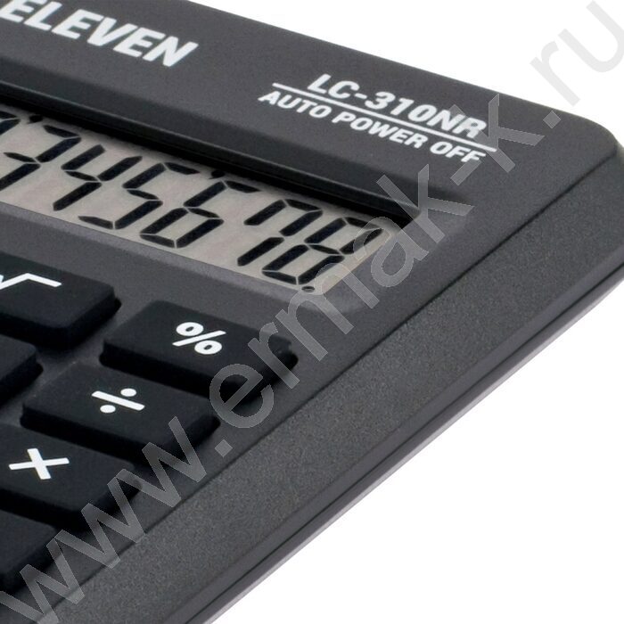 Калькулятор ELEVEN LC-310NR, черный, 8 разряд | Фото 2