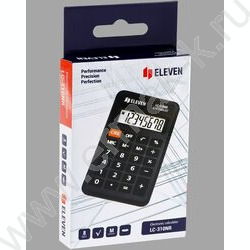 Калькулятор ELEVEN LC-310NR, черный, 8 разряд | Фото 5