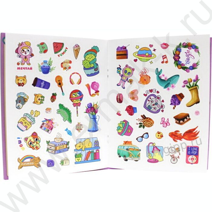 Анкета-точкабук с наклейками.Для тебя и твоих подруг | Фото 4