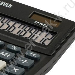 Калькулятор ELEVEN Business Line CMB1201-BK /двойное питание/ черный, 12 разряд, 137*103 | Фото 2