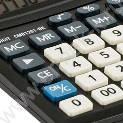 Калькулятор ELEVEN Business Line CMB1201-BK /двойное питание/ черный, 12 разряд, 137*103 | Фото 3