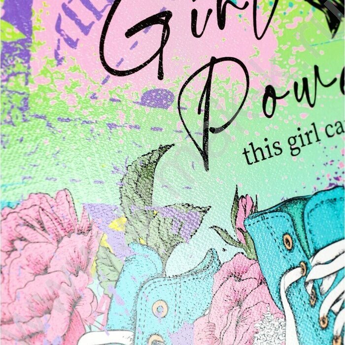 Тетрадь  80л клетка/кольца "Кеды и цветы" /лянец/лен/ | Фото 7