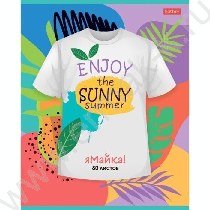 Тетрадь  80л клетка "яМайка" ассорти | Фото 4