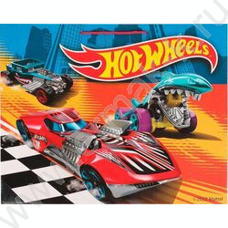 Пакет подарочный бумажный xxl 40*49*19см Hot Wheels | Фото 2